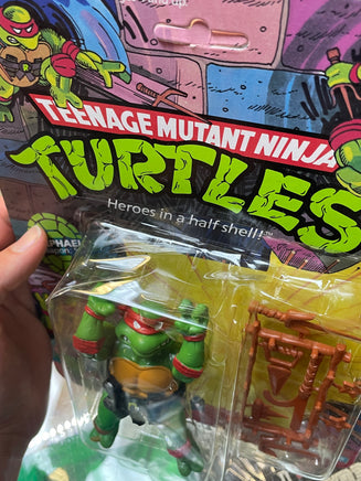Hard Head Raphael -10 Back-  (Vintage TMNT Ninja Turtles, Playmates) **SEALED** - Bitz & Buttons
