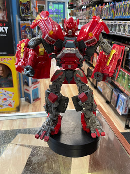 Red Ironhide Asia Exclusive Leader Class (Transformers Dark Of The Moon, Hasbro) INCOMPLETE