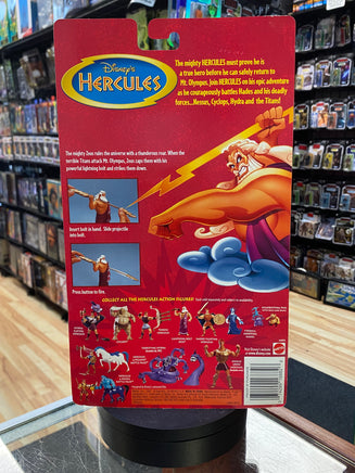 Lightning Bolt Zeus (Vintage Disney Hercules, Mattel) SEALED - Bitz & Buttons