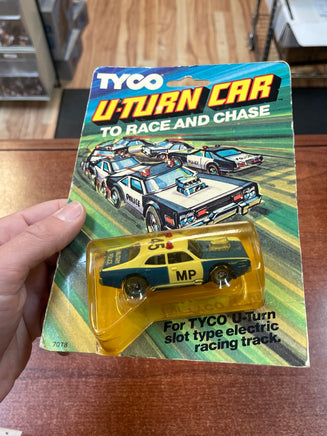 Military Police 7078 UTurn Car (Vintage Slot Car, TYCO) Sealed - Bitz & Buttons