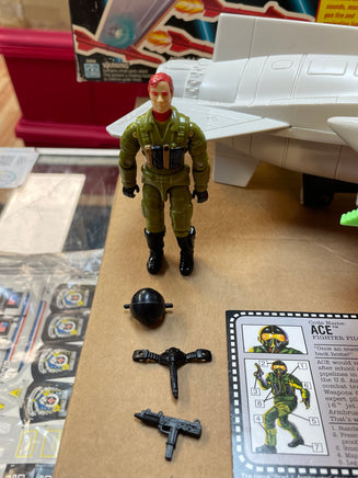 Ghoststriker X-16 with Box (Vintage GI Joe, Hasbro) **COMPLETE** - Bitz & Buttons