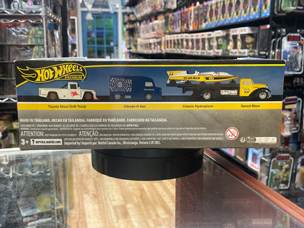 Speed Waze with Hydroplane HRT51 (Premium Hot Wheels, Mattel) SEALED - Bitz & Buttons