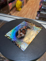 The Rock -Diamond Legacy- Gold Refractor 50/50 (WWE, Topps Chrome)