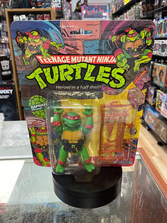 Soft Head Raphael -10 Back-  (Vintage TMNT Ninja Turtles, Playmates) SEALED - Bitz & Buttons