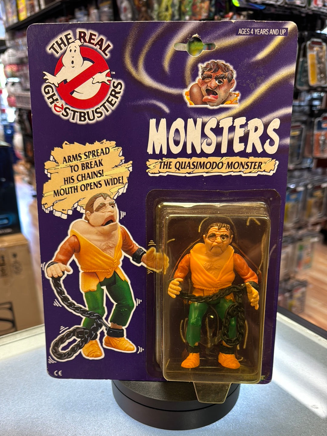 Quasimodo Monster 1400 (Vintage Ghostbusters, Kenner) SEALED| Bitz