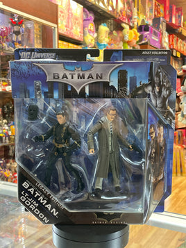 Prototype Bat Suit & LT. Jim Gordon -Movie Masters- (DC The Dark Knight Trilogy, Mattel) SEALED - Bitz & Buttons