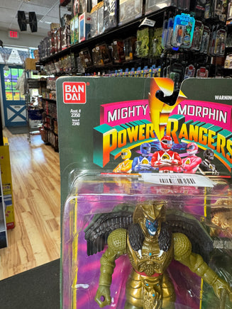 Slashing Goldar Space Alien (Vintage MMPR Power Rangers, Bandai) SEALED - Bitz & Buttons
