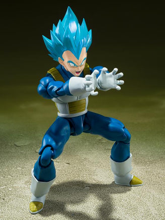 Saiyan God Super Saiyan Vegeta Unwavering Saiyan Pride (Dragon Ball, Tamashi SH Figuarts) SEALED - Bitz & Buttons