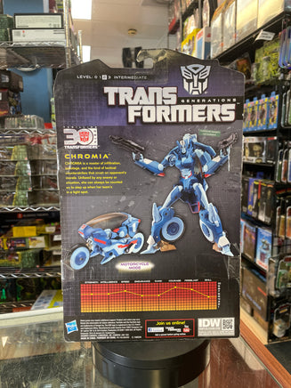 Chromia IDW Deluxe Class (Transformers Generations Thrilling 30, Hasbro) - Bitz & Buttons