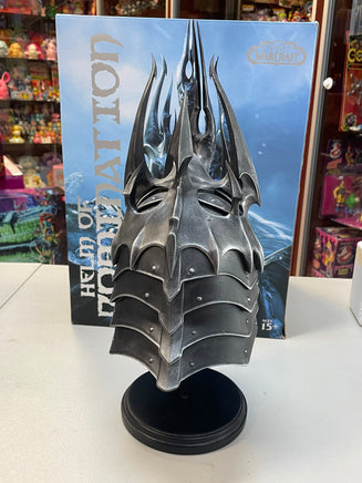 Helm of Domination Lich King Statue (Blizzard, World Of Warcraft) OPEN BOX - Bitz & Buttons