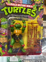 Hard Head Raphael -10 Back-  (Vintage TMNT Ninja Turtles, Playmates) **SEALED** - Bitz & Buttons