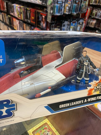 Green Leader's A-Wing Fighter (Star Wars Clone Wars, Hasbro) SEALED - Bitz & Buttons