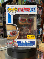 Civil War Falcon #127 (Funko Pop, Marvel) EXCLUSIVE - Bitz & Buttons