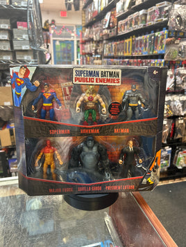 SuperMan & Batman With Public Enemies (Mattel, DC) **SEALED** - Bitz & Buttons