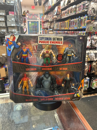 SuperMan & Batman With Public Enemies (Mattel, DC) **SEALED** - Bitz & Buttons