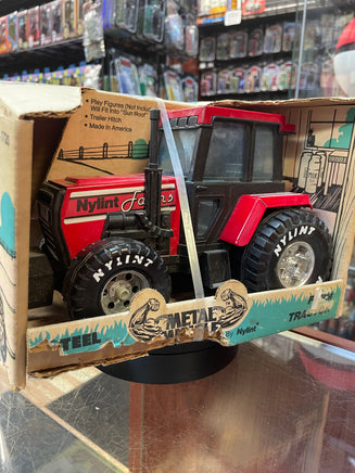 Farm Tractor Steel Tough (Vintage NYLint, Vintage Metal Muscle) Boxed - Bitz & Buttons