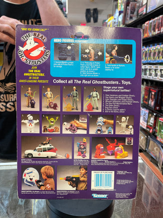 Winston Zeddmore with Chomper Ghost (Vintage Real Ghostbuster, Kenner) **SEALED** - Bitz & Buttons