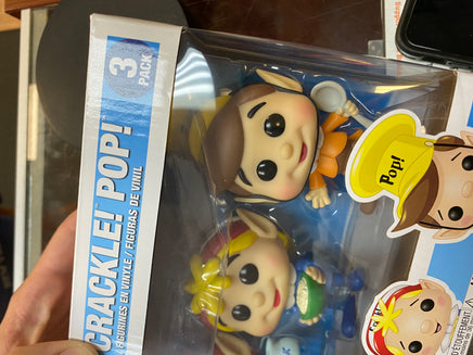 Snap Crack Pop Rice Krispies 3 Pack (Funko Pop, Ad Icons) EXCLUSIVE - Bitz & Buttons