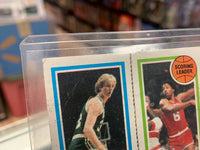 Larry Bird & Magic Johnson Rookie Card (Topps NBA, Lakers Celtics) Separated