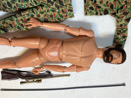 Adventure Team White Tiger Hunt (Vintage 12” GI Joe, Hasbro) **Original** - Bitz & Buttons