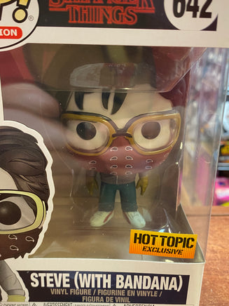 Steve with Bandana #642 (Funko Pop, Stranger Things) - Bitz & Buttons