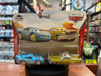 Bling Bling Lightning McQueen & Tex Dinoco 20th (Pixar Cars, Mattel Diecast) **SEALED**