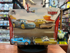 Bling Bling Lightning McQueen & Tex Dinoco 20th (Pixar Cars, Mattel Diecast) **SEALED**
