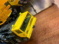 Caterpillar Latticed Crane 1/55 Scale (Vintage SIKO, CAT) **GERMAN IMPORT** - Bitz & Buttons