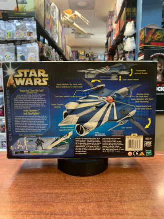 Anakin Skywalker Jedi Starfighter (Star Wars Clone Wars, Hasbro) **SEALED** - Bitz & Buttons
