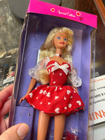 Valentine Romance Barbie #16059 (Vintage Barbie, Mattel) **SEALED**