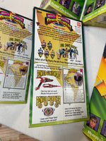 Mighty Morphin 8" Set of 5 (Vintage MMPR Power Rangers, Bandai) SEALED - Bitz & Buttons