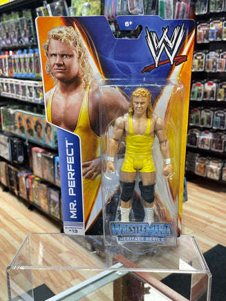 Mr. Perfect Heritage  (WWE Basic, Mattel) **SEALED** - Bitz & Buttons