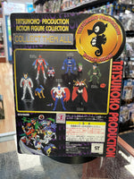 Casshern & Flender Action Figure Collection (Vintage Tatsu Noko, Banpresto) SEALED
