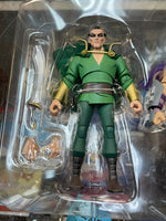 Ra’s Al Ghul & Shredder 2 Pack (Batman Vs Teenage Ninja Turtles, DC Collectibles) NEW/OPEN