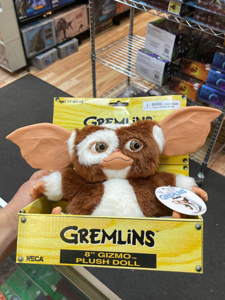 Gizmo Plush Doll 8” (The Gremlins, NECA) - Bitz & Buttons