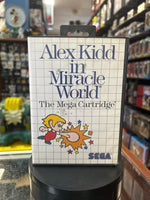 Alex Kidd in Miracle World 0830 (SEGA Master System SMS, Video Games) **COMPLETE**