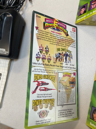 Mighty Morphin 8" Set of 5 (Vintage MMPR Power Rangers, Bandai) SEALED - Bitz & Buttons