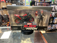 Black Widow with Cycle (Marvel Legends, Hasbro) **SEALED**
