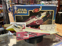 Obi Wan Jedi Starfighter (Vintage Star Wars, Hasbro) **COMPLETE**