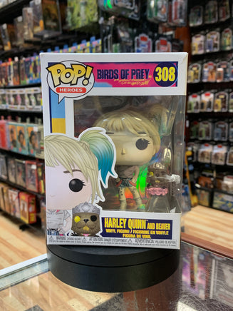 Harley Quinn and Beaver #308 (Funko Pop, DC Comics) - Bitz & Buttons