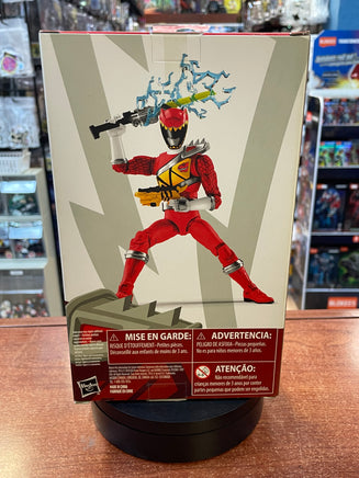 Dino Charge Red Ranger (MMPR Power Rangers Lightning Collection, Hasbro) SEALED - Bitz & Buttons