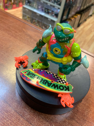 Surfer Michaelangelo (Vintage TMNT Ninja Turtles, Playmates) **COMPLETE** - Bitz & Buttons