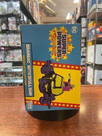 Brainiac with Skull Ship (Super Powers, McFarlane) **SEALED** - Bitz & Buttons