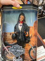 Harley Davidson Brunette Hair BArbie #22256 (Vintage Barbie, Mattel) **SEALED**