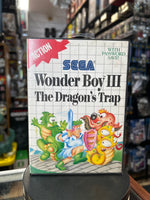 Wonder Boy III: Dragons Trap 0838 (SEGA Master System SMS, Video Games) **COMPLETE**