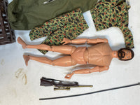 Adventure Team White Tiger Hunt (Vintage 12” GI Joe, Hasbro) **Original** - Bitz & Buttons