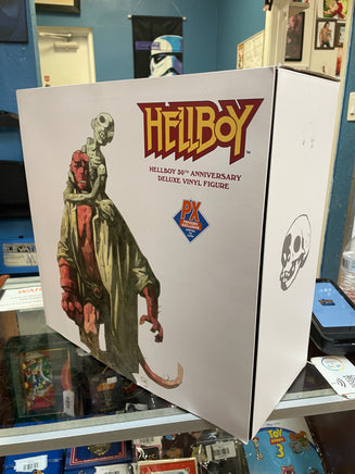 Hellboy Black & White Vinyl Statue (Dark Horse, Unbox Industries) COMPLETE - Bitz & Buttons