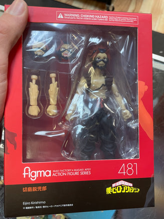Eijiro Kirishima No. 481 (My Hero Academia, Figma Max Factory) SEALED - Bitz & Buttons