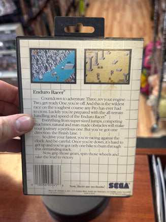 Enduro Racer with Box & Manual (Vintage Sega Master System, Video Game) - Bitz & Buttons