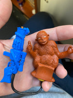 Safari Michelangelo (Vintage TMNT Ninja Turtles, Playmates) - Bitz & Buttons